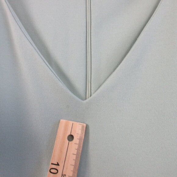 Calvin Klein Women Sleeveless Jumpsuit 14 Green Belted Cropped Casual Luxury 716 - Picture 8 of 15